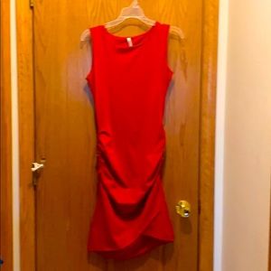 Red dress brand new off of Amazon size small
